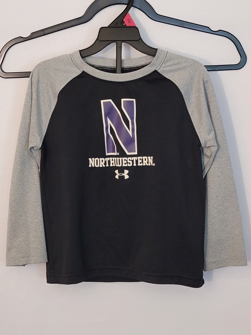 Under Armour Northwestern Kids' Long Sleeve  Tee Size 3T